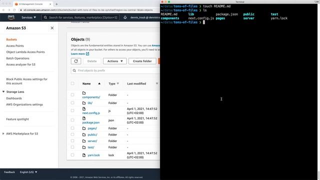 Sync an Amazon S3 Bucket to a local folder // How to upload and download S3 buckets with the AWS CL смотреть онлайн