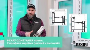 Окна РЕХАУ CONSTANTA: в чем преимущества и уникальность системы