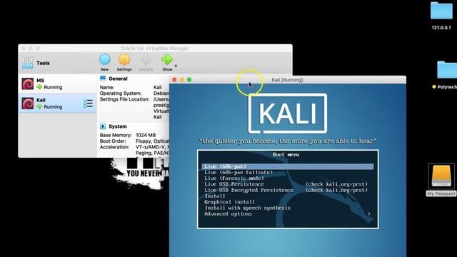 How To Install Kali Linux On VM virtual machine virtualbox demo Mac Apple смотреть онлайн