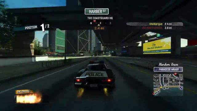 Burnout Paradise Remastered - Coast To Coast (Carson PCPD Fastback) - 1:02.00 смотреть онлайн