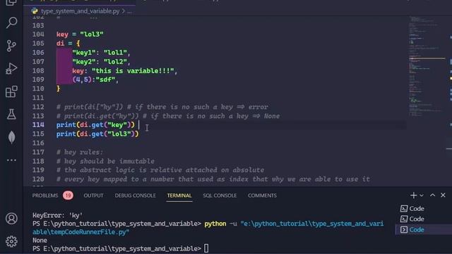python type system and variable part five смотреть онлайн