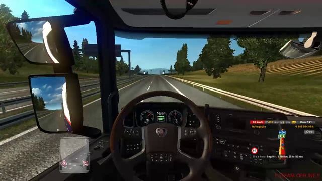 EURO TRUCK SIMULATOR 2 COMBOIO смотреть онлайн
