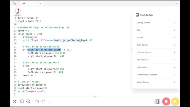Program a FLL Line Following in Python with Spike Prime смотреть онлайн