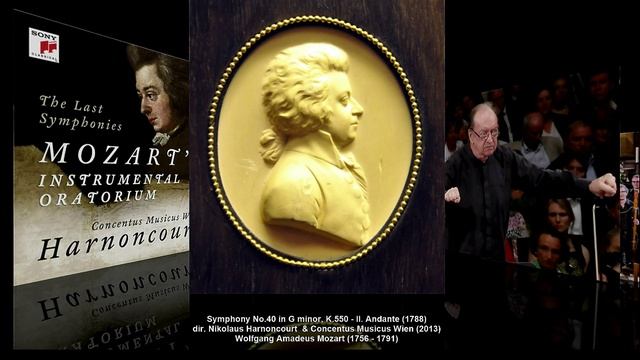 W.A. Mozart - Symphony No.40 in G minor K.550 (dir. Nikolaus Harnoncourt, 2013) смотреть онлайн
