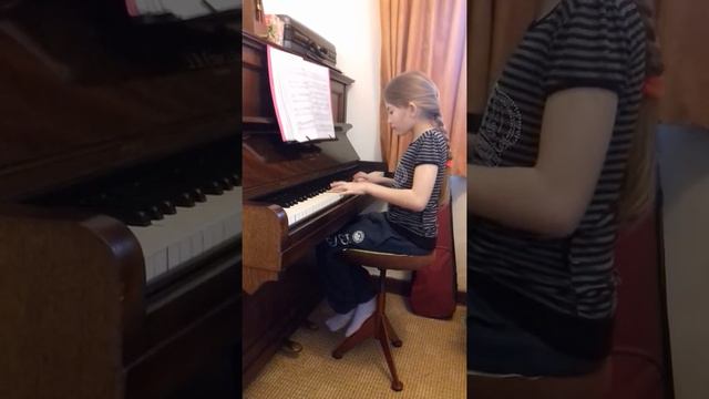 "Polonaise Firewell" M.K. OGINSKI - Victoria Gladka (9y.old) - Piano смотреть онлайн