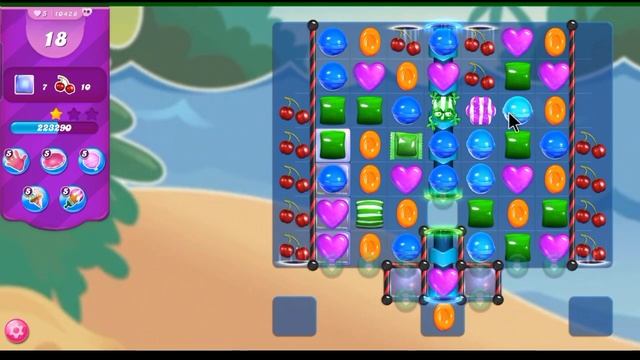 Candy crush saga level 10428 No booster | frog color bombs keys special смотреть онлайн