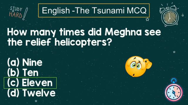 NCERT/CBSE : Class 8 English | Chapter 2 - The Tsunami MCQ with answers | Class 8 English Ch: 2 MCQ смотреть онлайн