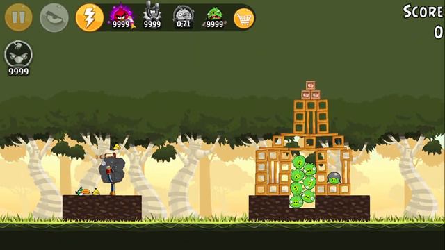 ANGRY BIRDS CLASSIC v7.9.3 Full Game Pt.9 DANGER ABOVE (6) 15 Levels смотреть онлайн