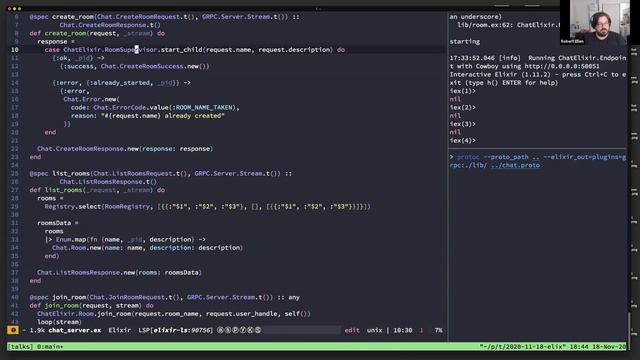 gRPC in Elixir - Robert Ellen смотреть онлайн