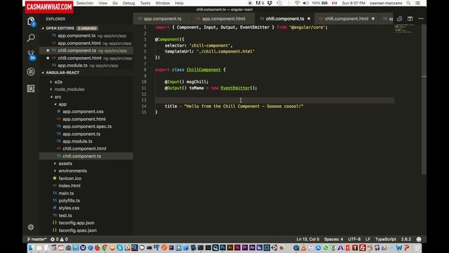 Communication between Parent and Child Components in Angular смотреть онлайн