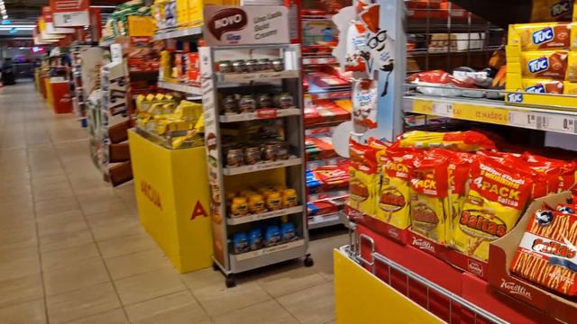 Хорватия. Риека. INTERSPAR продуктовый магазин. смотреть онлайн
