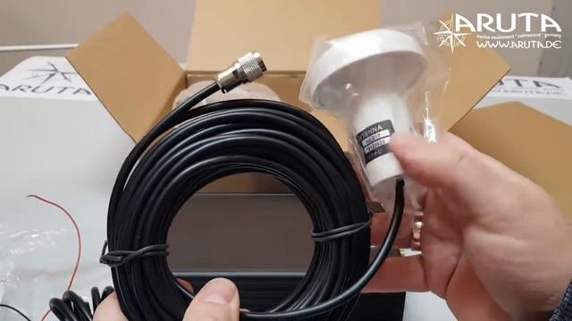 Unboxing ONWA KS 200A AIS class B+ Transponder www aruta de смотреть онлайн
