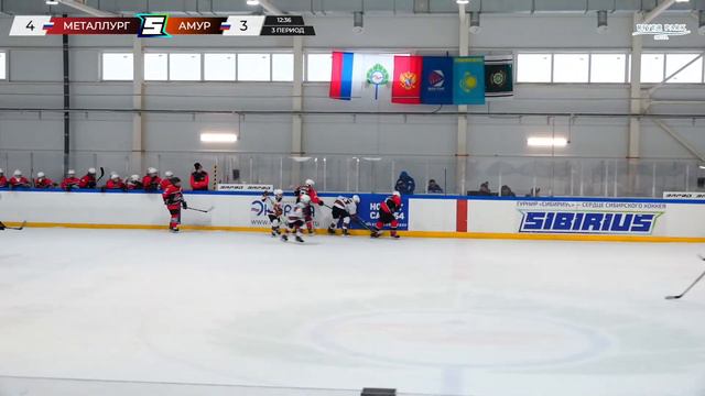 Матч №15 • Металлург — Амур • Сибириус 2012-U13 • ЛДС Кольцово • 25 февраля 2024 в 11:30 смотреть онлайн