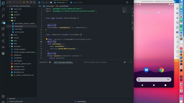 Flutter | Bildirimler (Firebase Messaging) смотреть онлайн