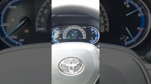 Toyota Rav4 hybrid 2019 Тойота Рав4 гибрид 2019 реалный расход топлива