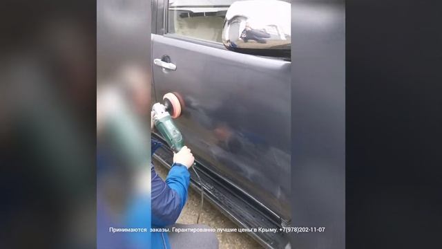 Полировка Toyota Fortuner. смотреть онлайн