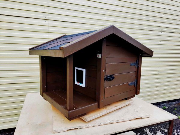 Обзор Будки для Кошки"Снежок"