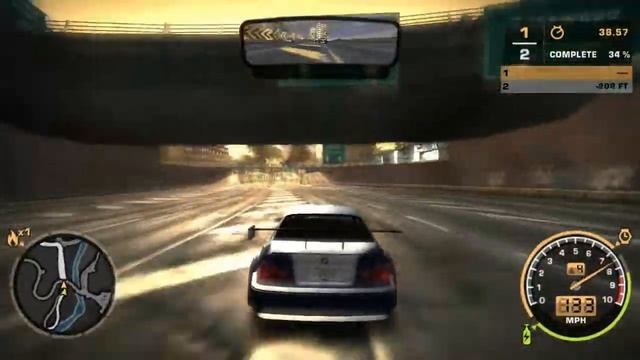 NFS MW 2005 | Need For Speed : Most Wanted | Reputaion Races | BMW M3 GTR | NFS MW 2005 INTRO | 202