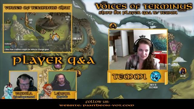 Pantheon Rise of The Fallen Voices of Terminus Show #81 Player Q&A w/ Temmi смотреть онлайн