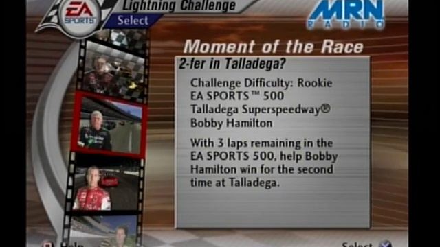 Lighting Challenges NASCAR THUNDER 2003 Part 2 смотреть онлайн