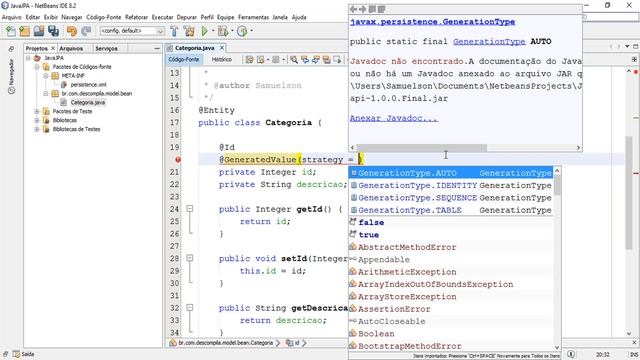 JPA com Hibernate - #05 - Mapeamento смотреть онлайн