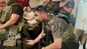 Замкомандира ЧВК«Вагнер«Лотос вместе с инструкторами провели занятия для военнослужащих ВС РФ