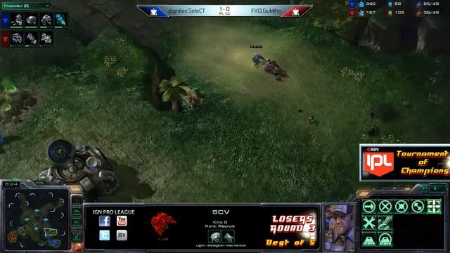 SeleCT vs GuMiho - Game 2 - IPL ToC LR3 - StarCraft 2 смотреть онлайн