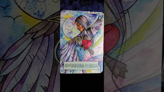 Transform with Raven ? Earthcraft Oracle card meaning смотреть онлайн