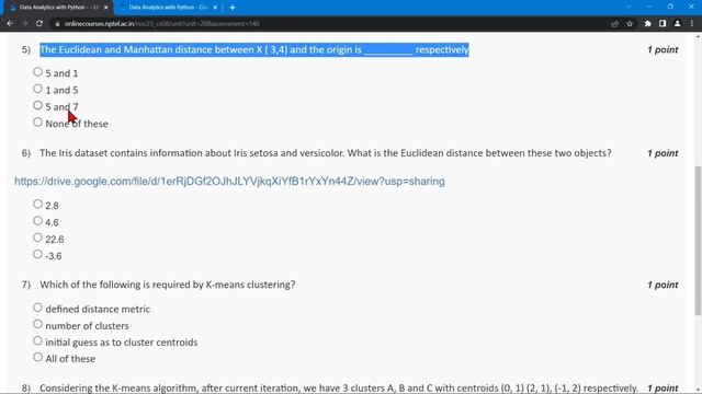 NPTEL Data Analytics with Python Week 11 Quiz Assignment Solutions | Jan 2023 | IIT Roorkee #nptel смотреть онлайн