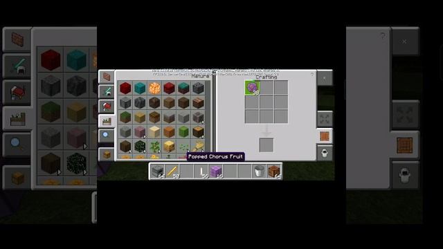 Purpur Block And End Rod Crafting Recipe Minecarft PE #shorts #shortsvideo #minecraft #mcpe