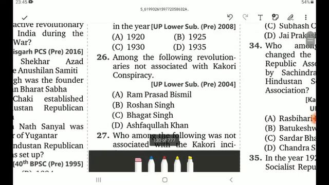 Revolutionary Activities_MCQs//HISTORY for OPSC ASO смотреть онлайн