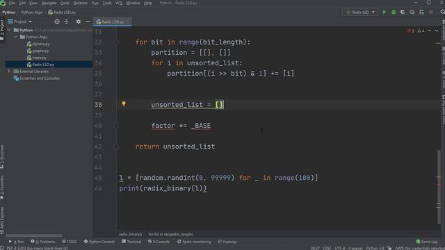Binary Radix Sort in Python | Algorithmen Tutorial смотреть онлайн