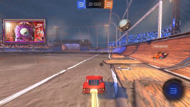 Cruisin Lightning McQueen 1v1 OVERTIME Rocket League Gameplay смотреть онлайн