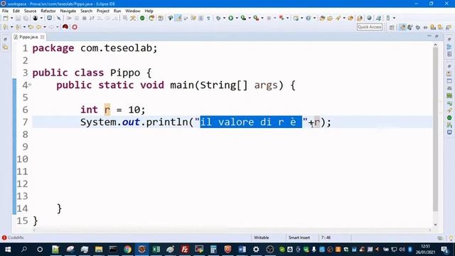 Stampare sulla console in Java - System.out.println смотреть онлайн