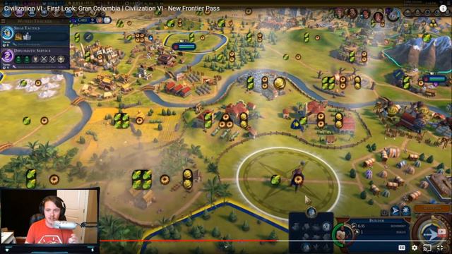 Gran Colombia Reveal and First Impressions! - Civilization 6 Frontier Pass смотреть онлайн