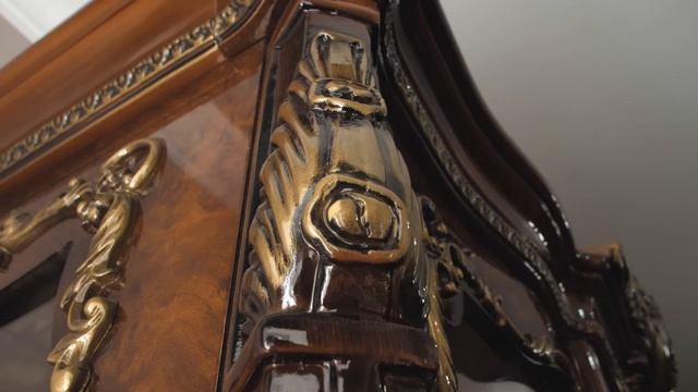 гостиная Марселла, цвет - крем корень глянец и корень дуба глянец смотреть онлайн
