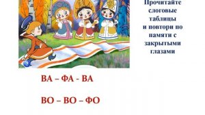 Дифференциация звуков  В – В’,Ф – Ф’, букв В-Ф