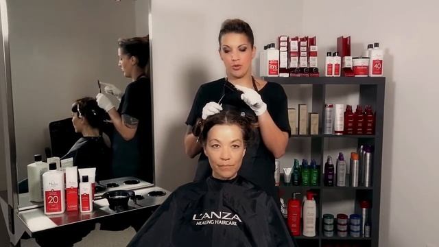 Окрашивание седых волос. Советы от Леи Фриман. смотреть онлайн