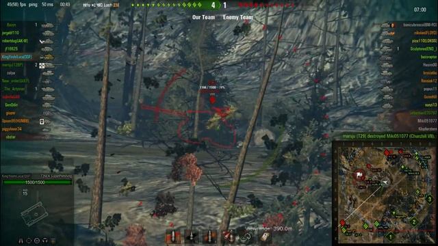 World of Tanks || T26E4 Super Pershing смотреть онлайн