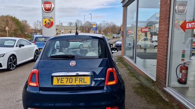 2020 '70' FIAT 500 1.0 MILD HYBRID LOUNGE - YE70FRL - £11990 смотреть онлайн