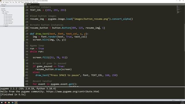 How to Create a Menu in Pygame смотреть онлайн