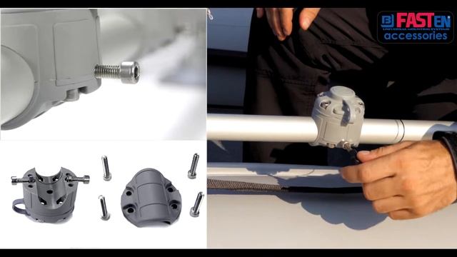 Замок и монтажная площадка BORIKA FASTen на трубу смотреть онлайн