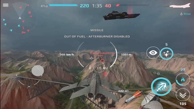 Sky Combat - Android Game - HD Gameplay смотреть онлайн