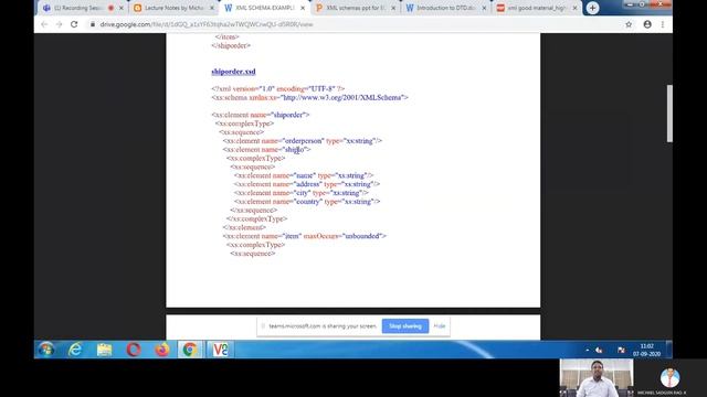 XML SCHEMA EXAMPLE and DOM SAX Parsers смотреть онлайн