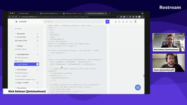 Custom Code in Draftbit, Continued! смотреть онлайн