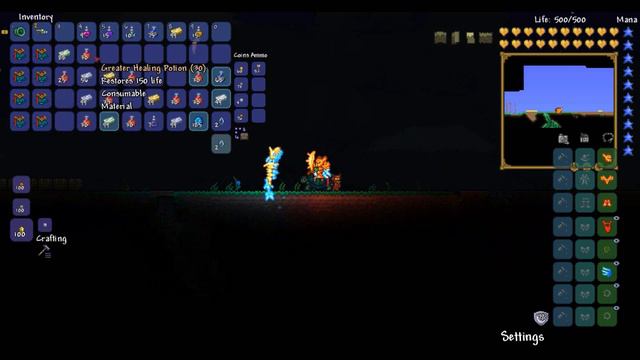 Terraria 1.3 - Loot from 50 Gold Crates смотреть онлайн