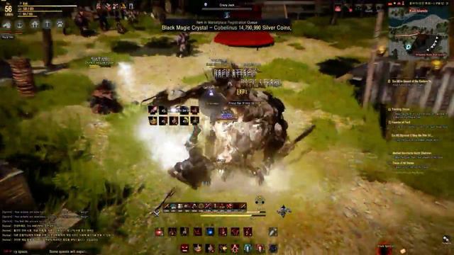 Black Desert - Striker Awakening Grinding on Pirates ( No Sound ) смотреть онлайн