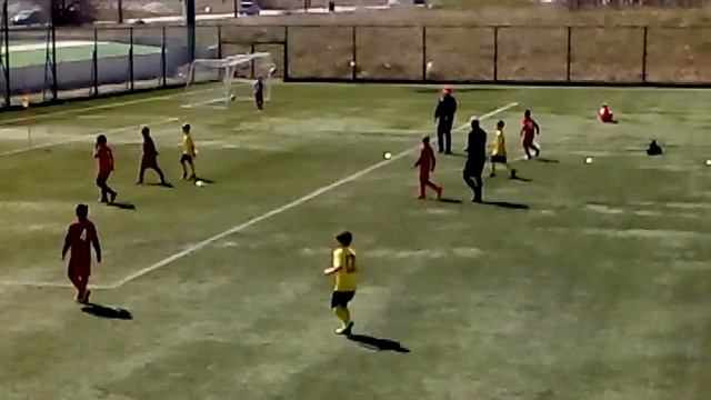 ДЮСШ Евпатория-1(2009г)-СКИФ 2009(Новопавловка) 0:9 (1 тайм) 15 тур (06.04.2019)