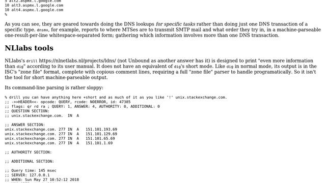 Unix & Linux: Is there a command to perform just DNS lookups on a domain name? (4 Solutions!!) смотреть онлайн
