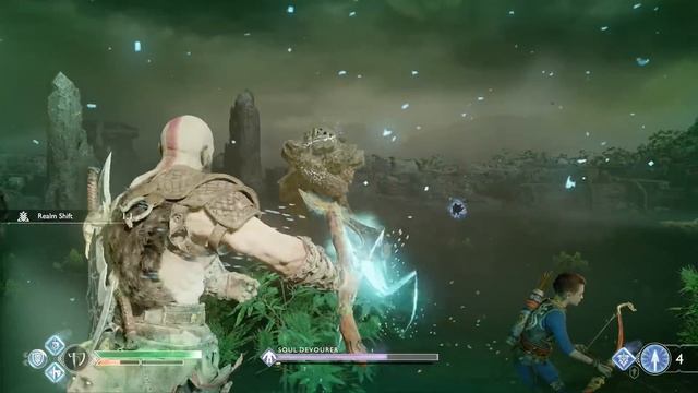 God of War - Arena of Fog: 2 Realm Tears at Level 1 No Damage (Give Me God of War) смотреть онлайн